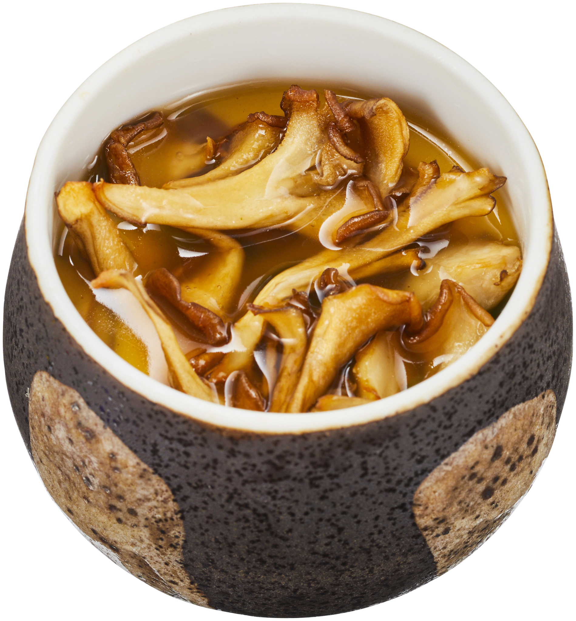 まいたけとかつお出汁餡の茶碗蒸し