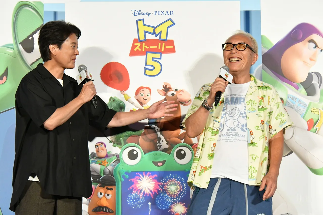 唐沢寿明と所ジョージの掛け合い