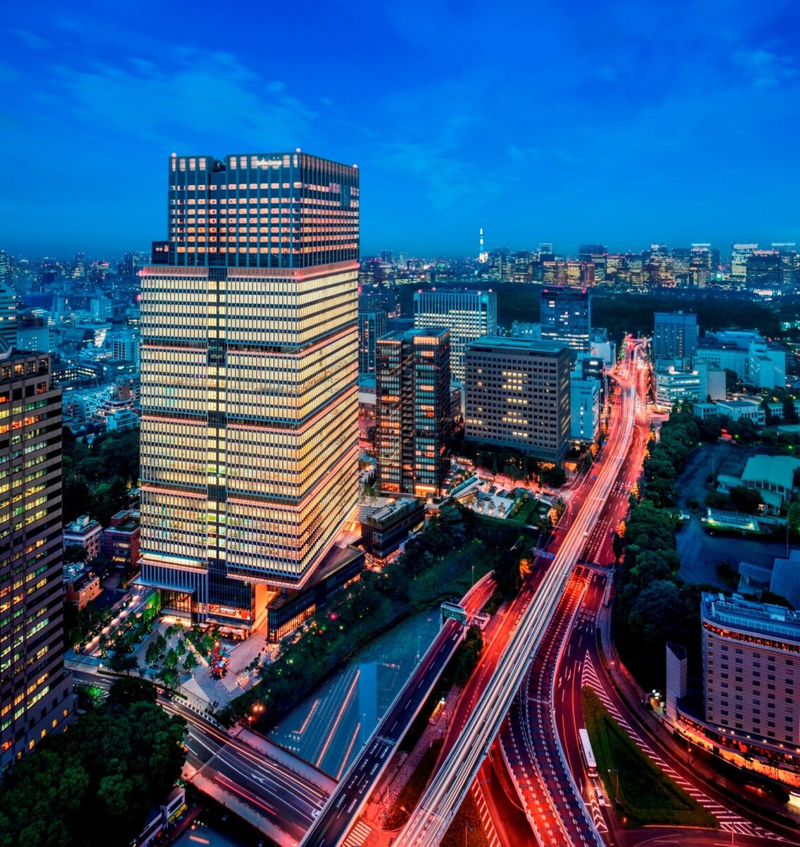 ザ・プリンスギャラリー 東京紀尾井町の夜景外観