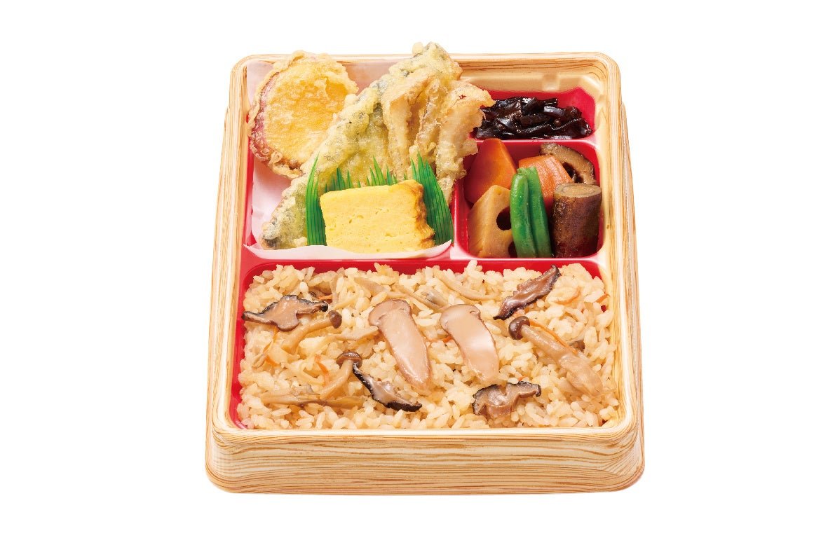 松茸弁当の中身