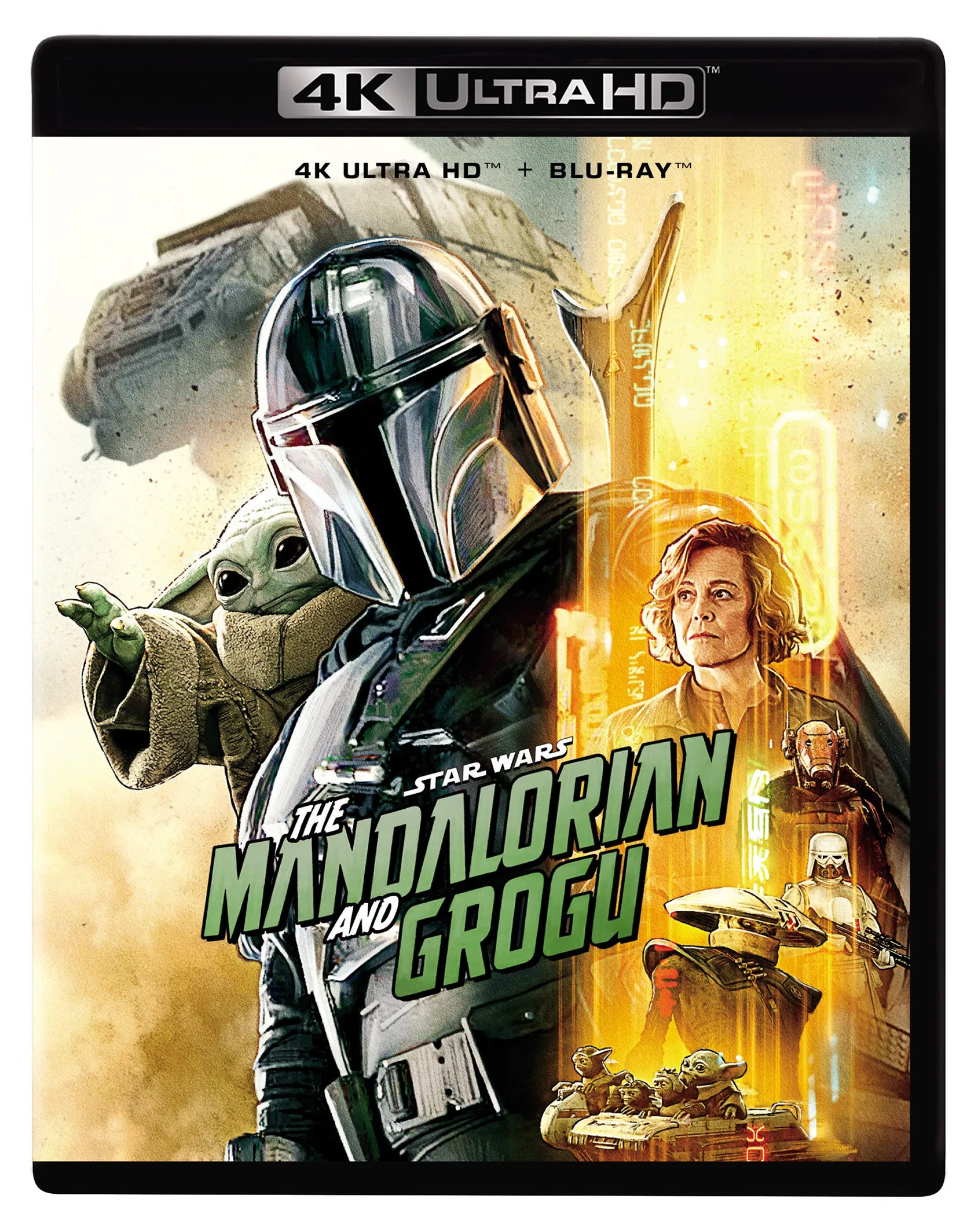 『スター・ウォーズ／マンダロリアン・アンド・グローグー』4K UHD＋ブルーレイセットのパッケージ