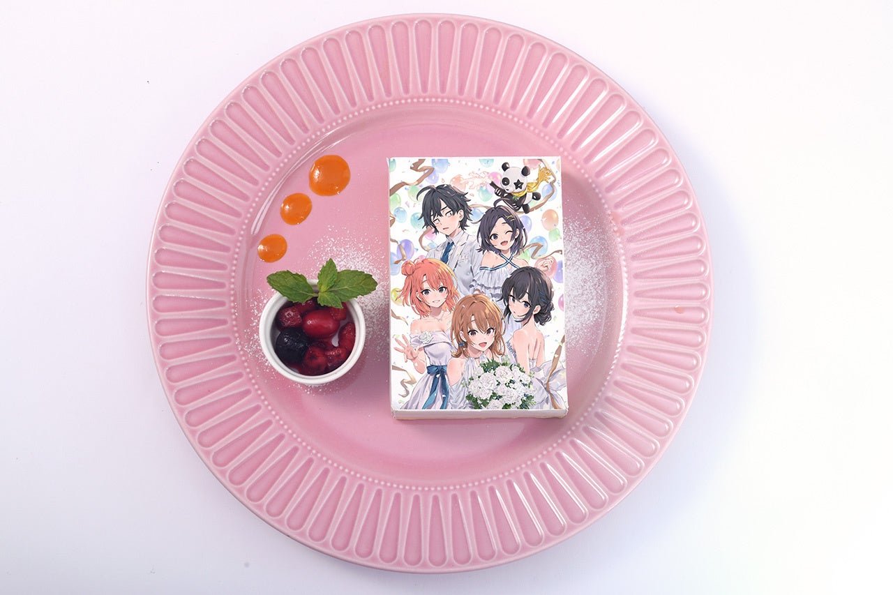 俺ガイル書影ケーキ（15周年デザイン）