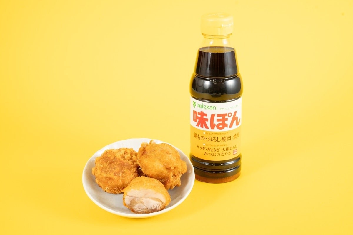 ファミから(味ぽん味)と味ぽんのボトル