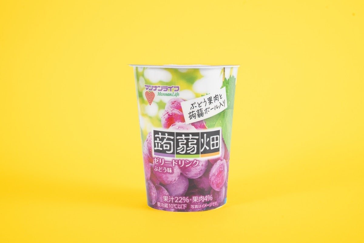 蒟蒻畑ゼリードリンク ぶどう味のパッケージ