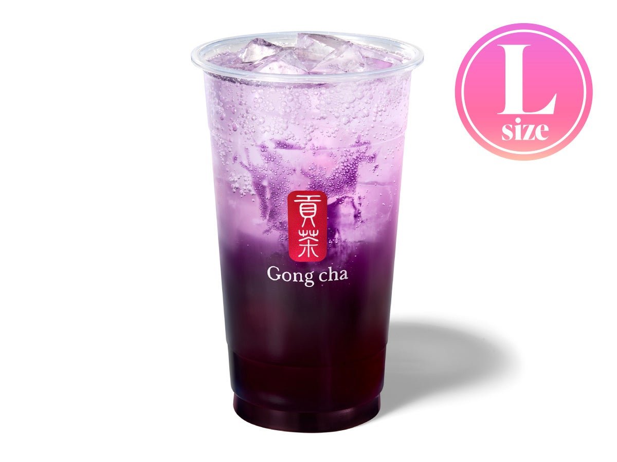 JUICY巨峰スパークリングティーのLサイズカップ商品写真