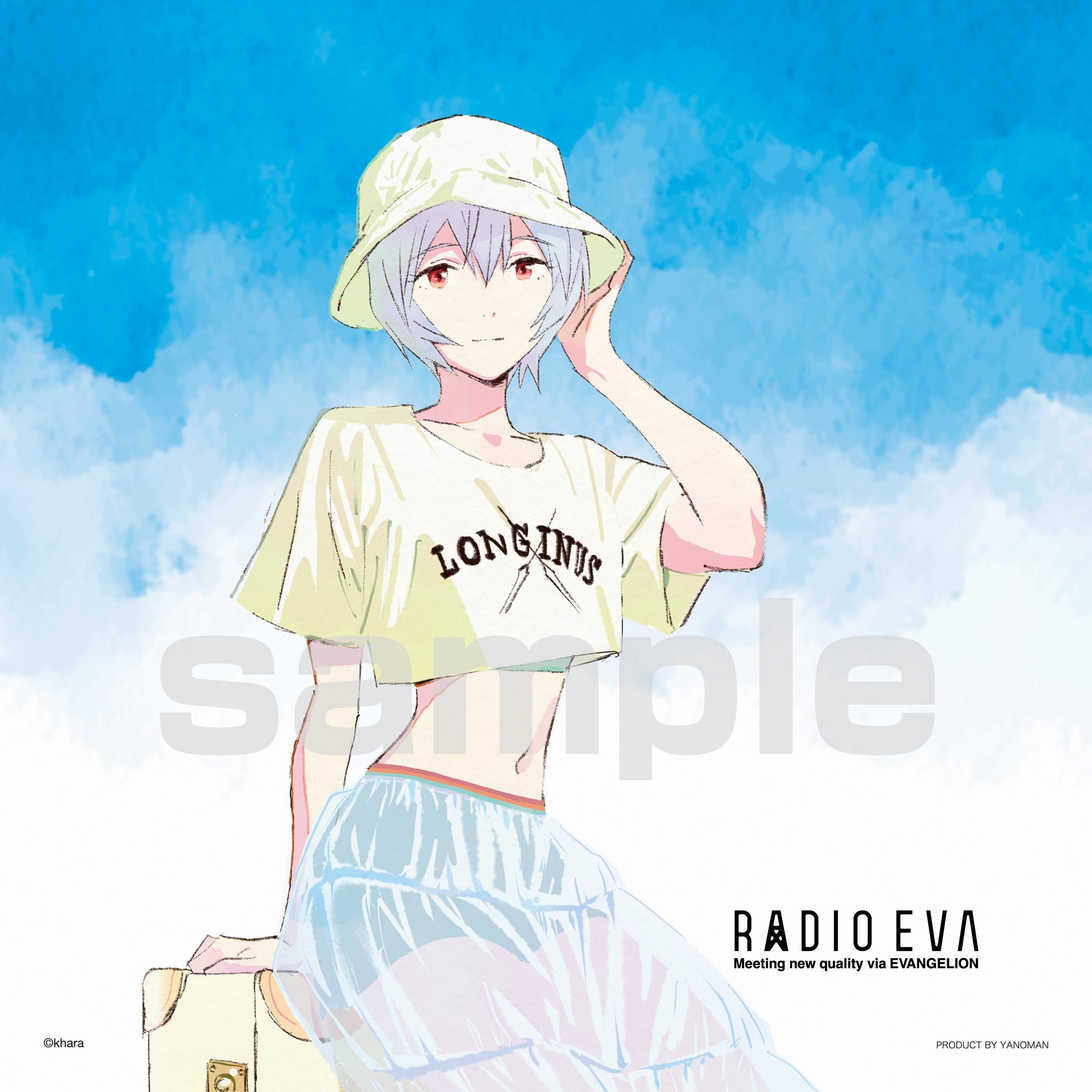 「RADIO EVA レイ(EVANGELION 30th)」のイラスト