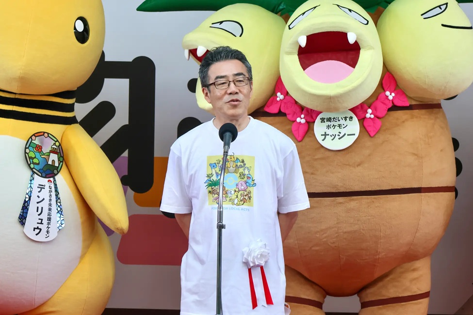 丸由百貨店の岡社長