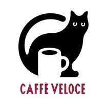 黒猫と白いマグカップを組み合わせたカフェ・ベローチェのロゴ