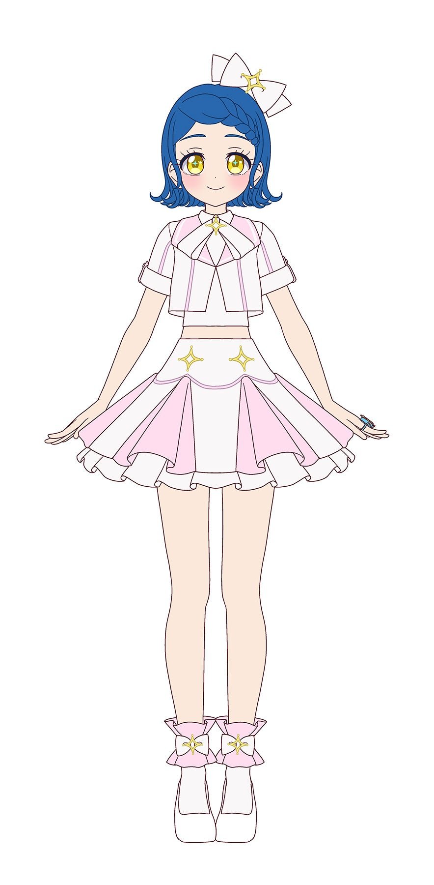 新アイプリ「アイナ」の立ち絵