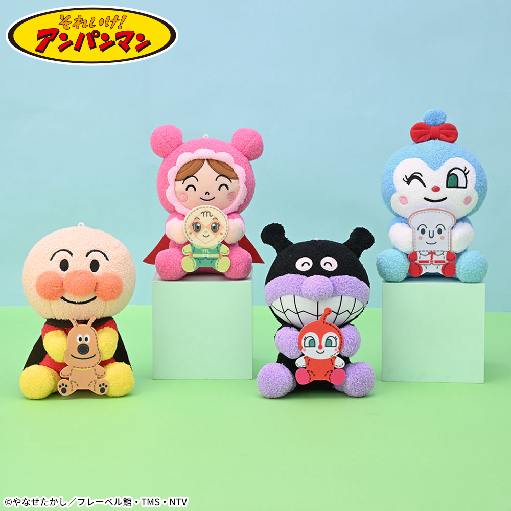 それいけ！アンパンマン　ころふわ　表情いろいろぬいぐるみVer.4