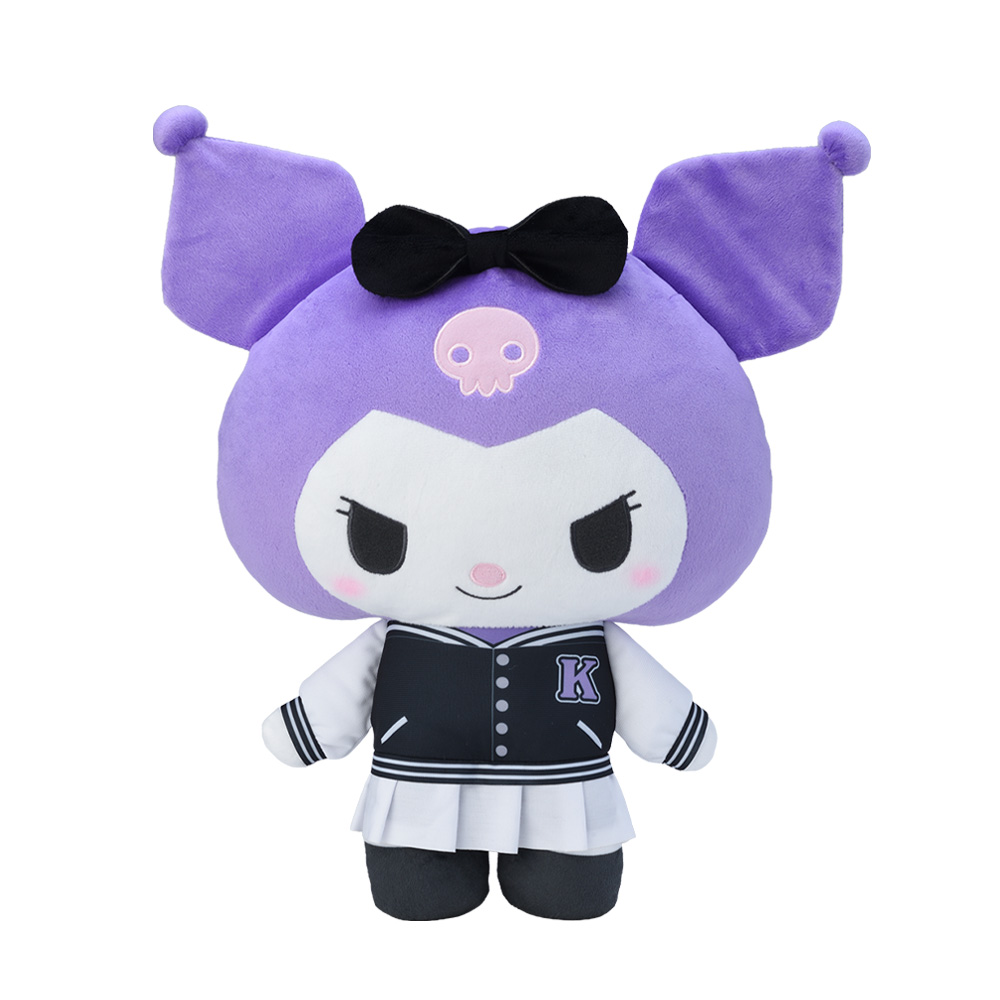 ゆるかわ　サンリオキャラクターズ　Lぬいぐるみ‐クロミ‐　スタジャン