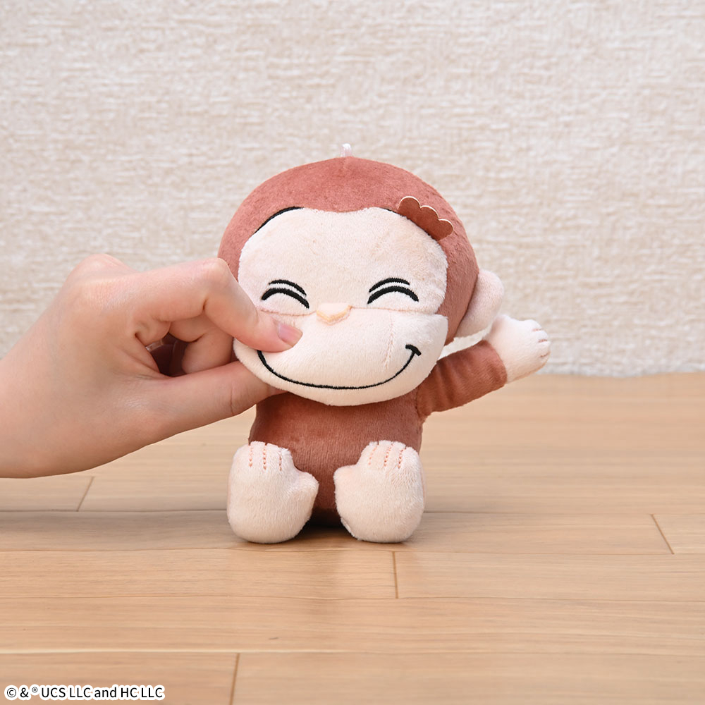 おさるのジョージ　ぽってりぬいぐるみ　もっちり　2