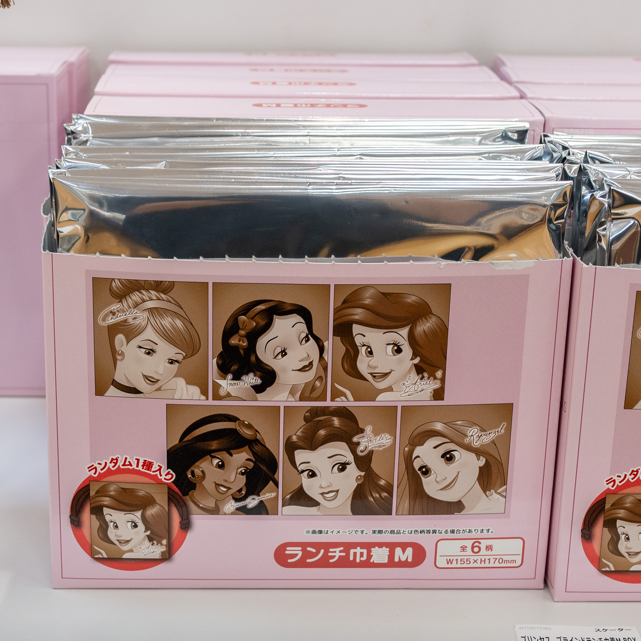 スケーター ディズニープリンセス ランチ巾着M BOX