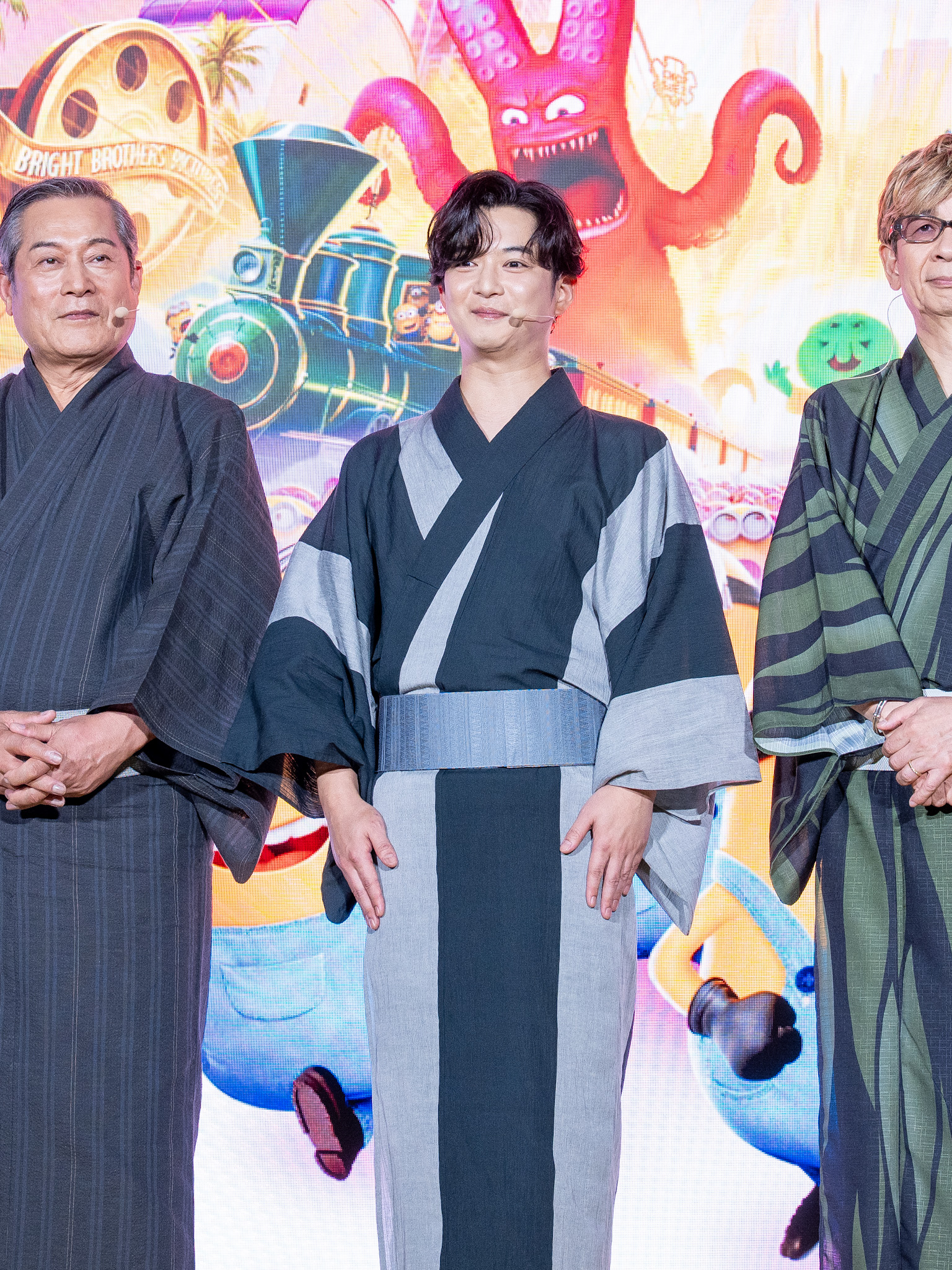 松平健、千葉雄大、山寺宏一