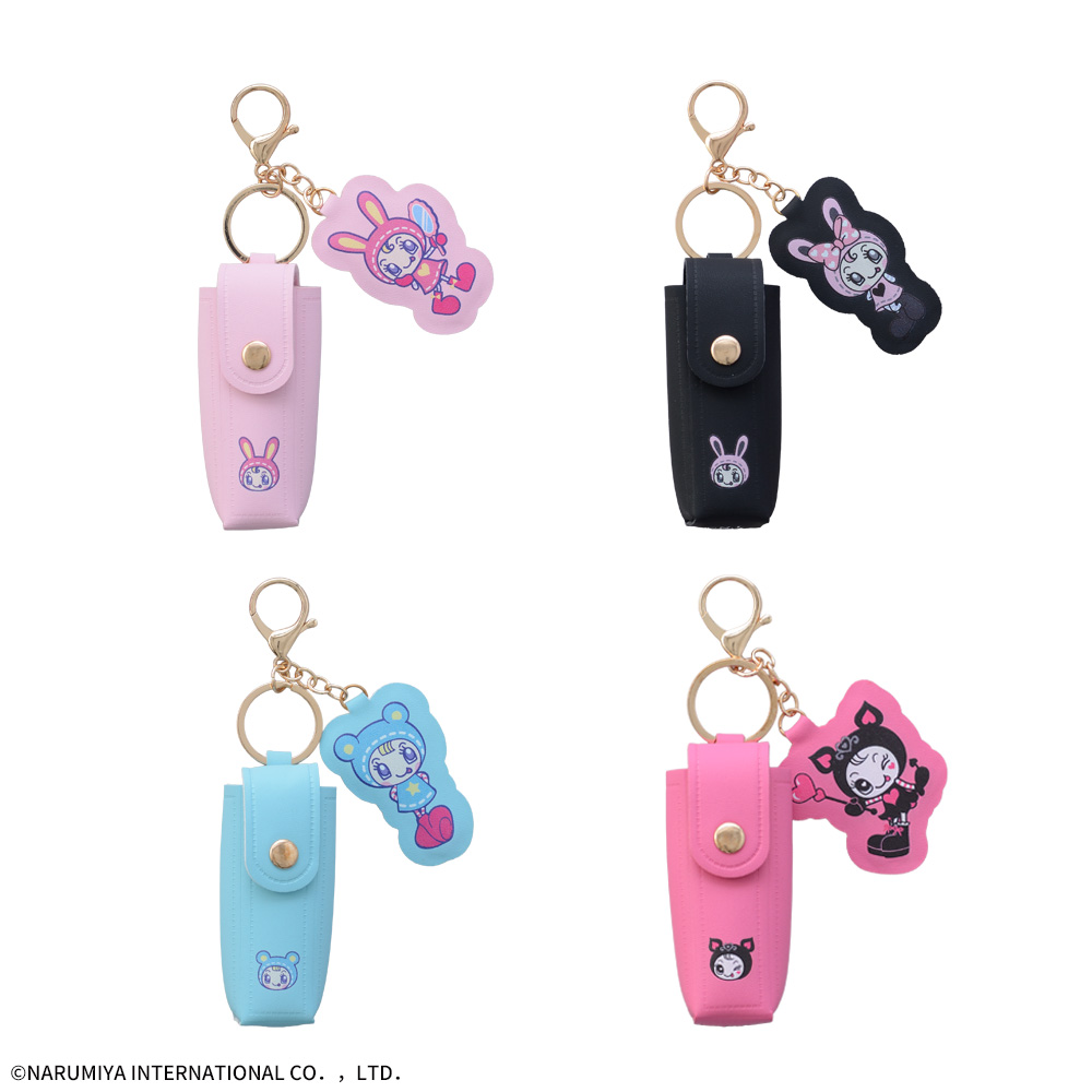 ナルミヤキャラクターズ　ミラー付リップポーチ‐ベリエちゃん‐