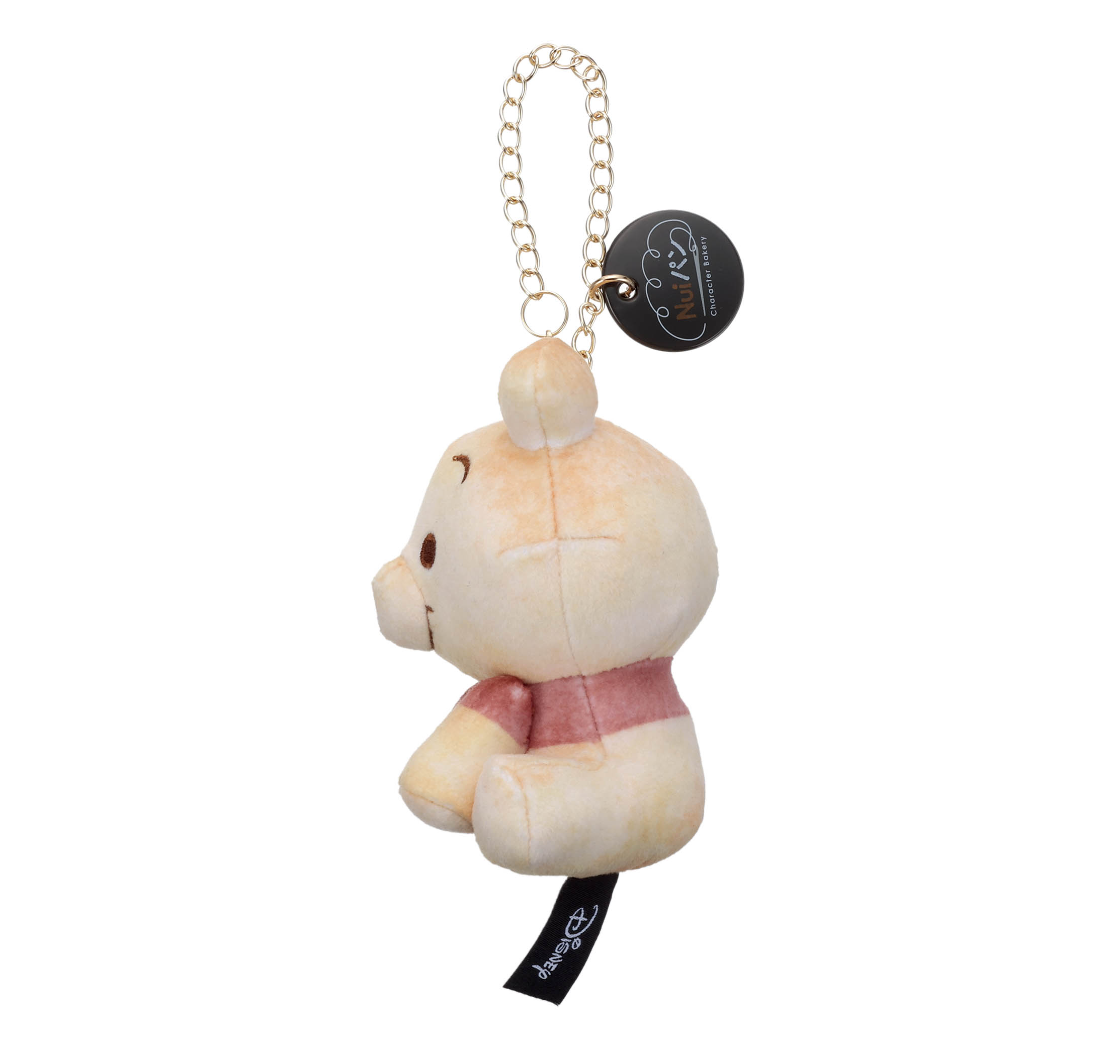 Nuiパン マスコット プー 小さな横顔とロゴチャーム