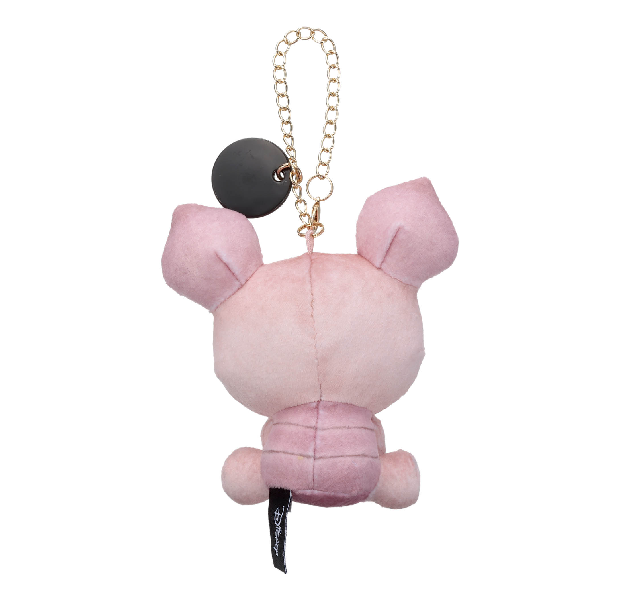 Nuiパン マスコット ピグレット 淡いピンクのうしろ姿