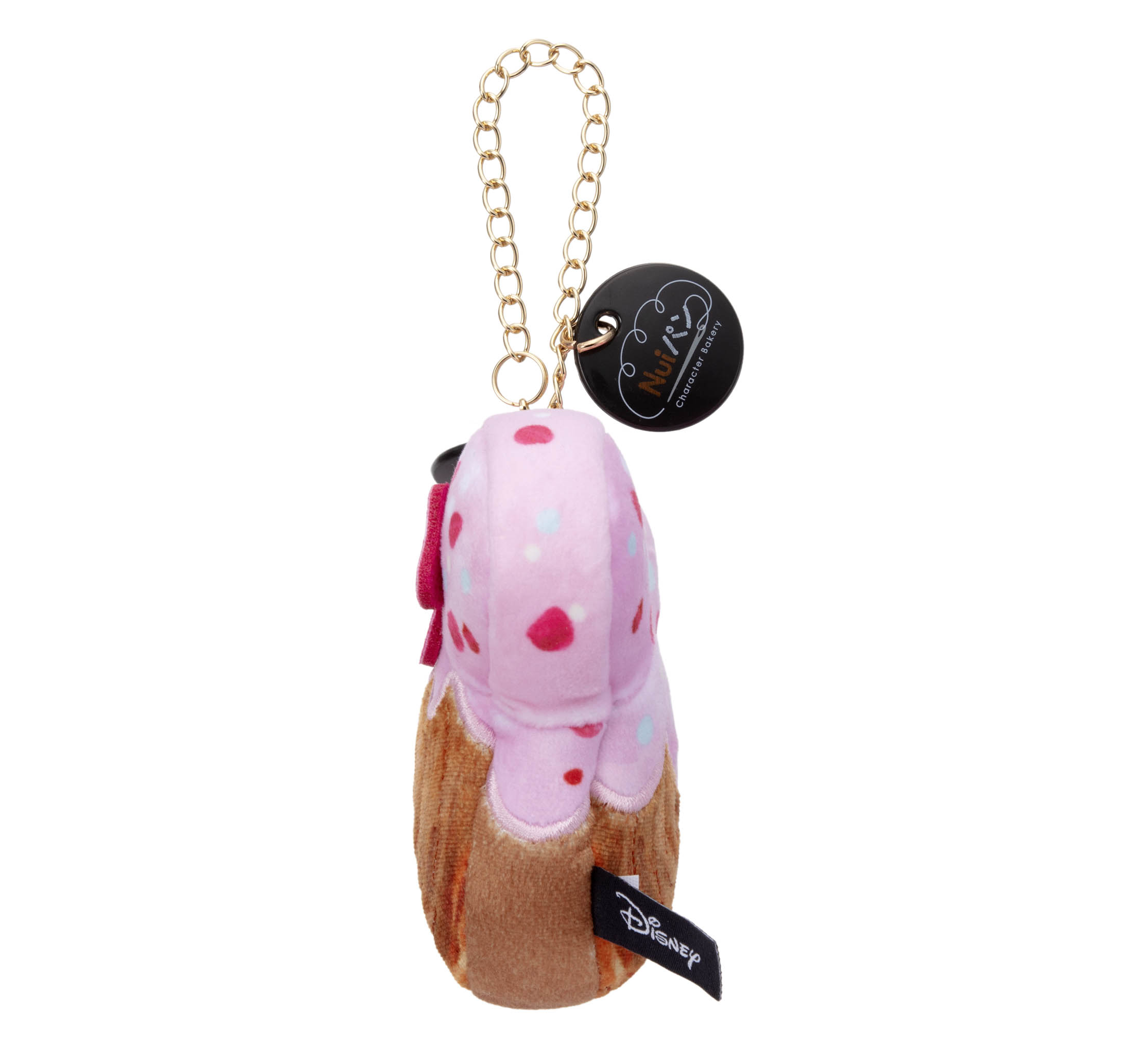 Nuiパン マスコット クロワッサンロール ミニー クリームが包む頭の横