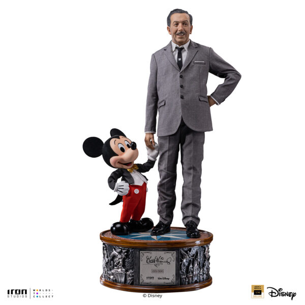 ウォルト・ディズニー&ミッキーマウス スタチュー