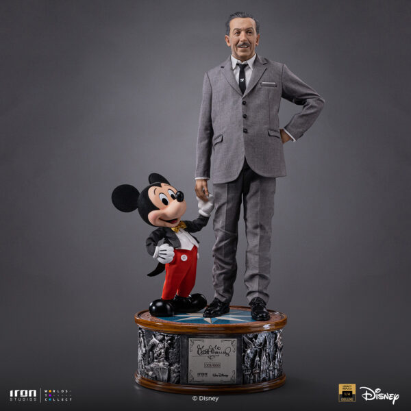 ウォルト・ディズニー＆ミッキーマウス スタチュー