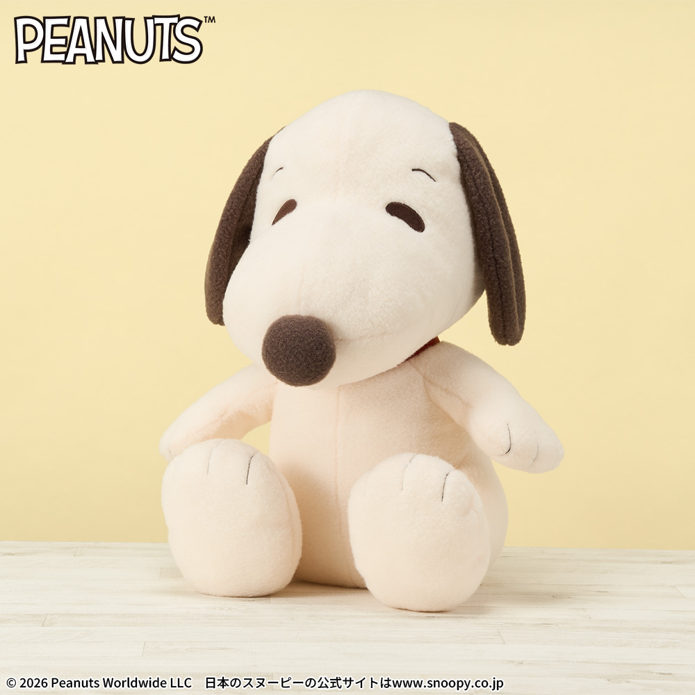 SNOOPY　グランデぬいぐるみ　ニュートラルカラーVer.