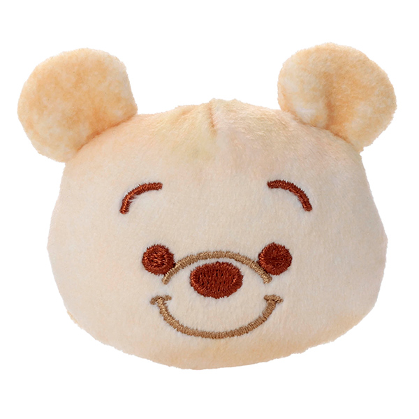 Nuiパン ぬいぐるみバッジ キャラクターパン プーの淡い焼き色