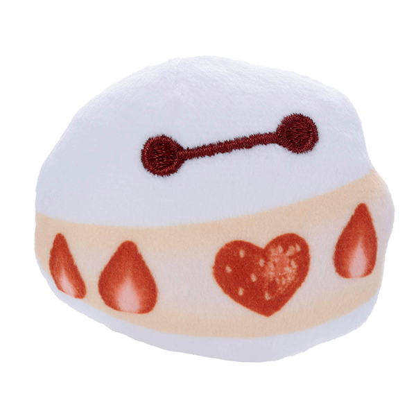 Nuiパン ぬいぐるみバッジ マリトッツォ ベイマックスといちご