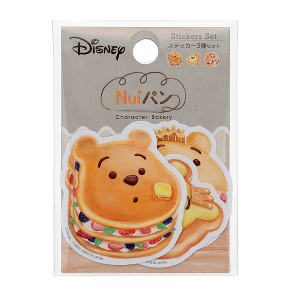 Nuiパン ステッカー パンケーキとマリトッツォの絵柄