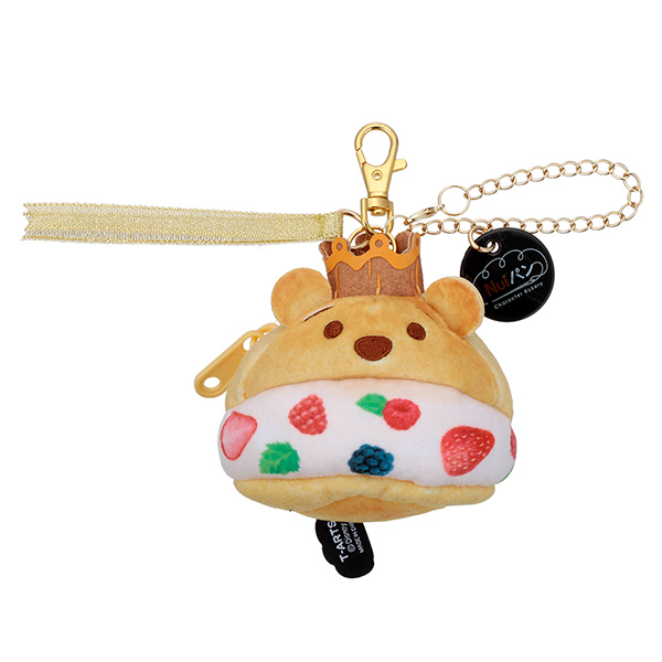 Nuiパン ぬいぐるみポーチマスコット マリトッツォのプー