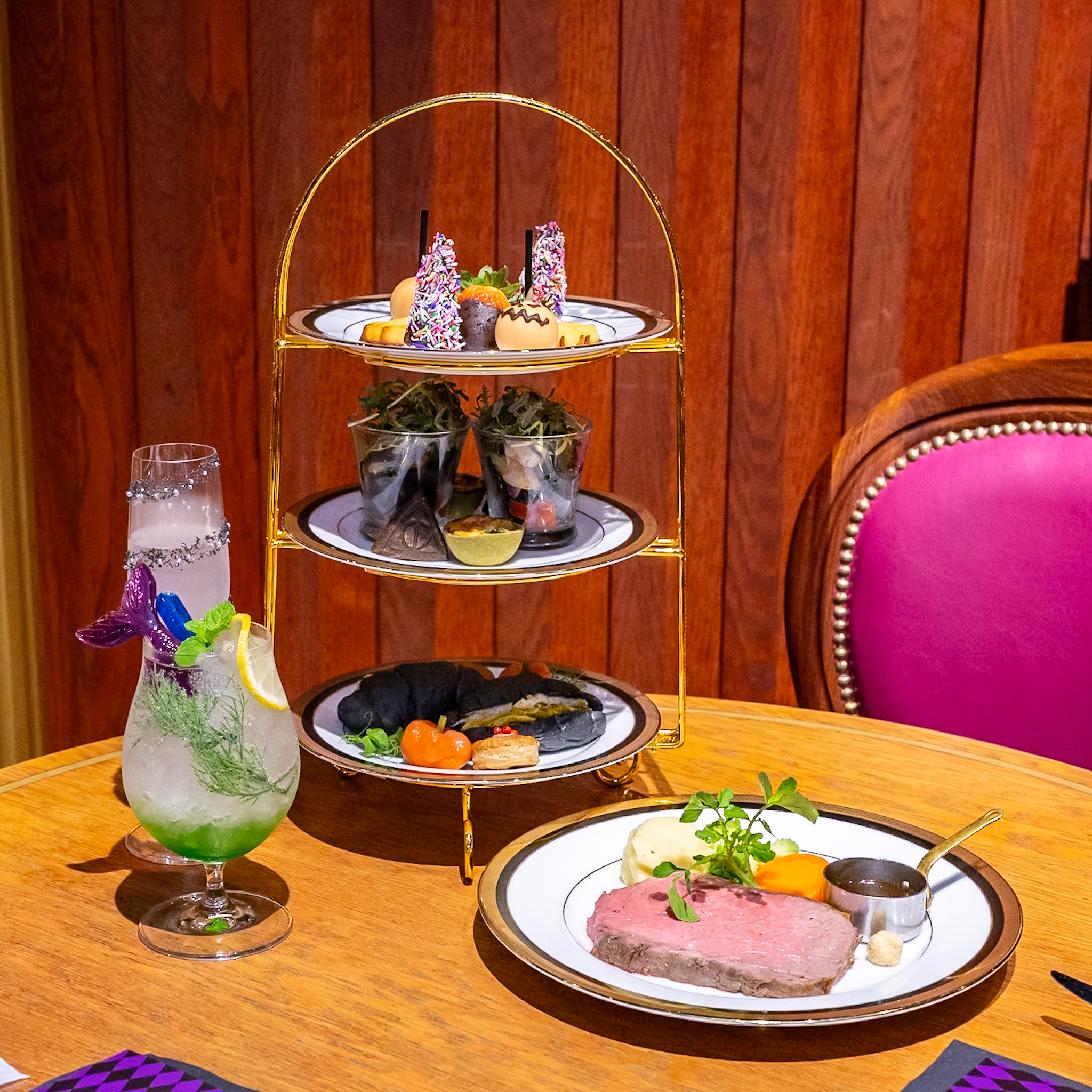 闇の魔術のハロウィーン ハイティーパッケージ