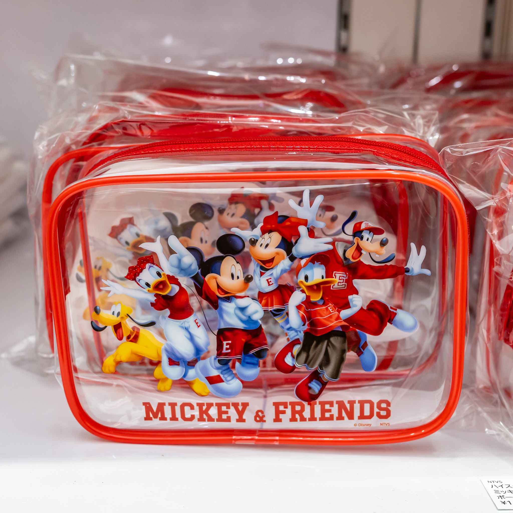 ディズニー・チャンネル「ハイスクール・ミュージカル20周年 ザ・フェスティバル」 ミッキー&フレンズのクリアポーチ