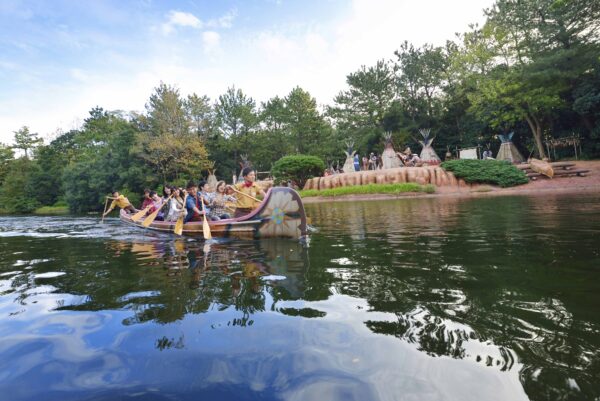 東京ディズニーランド ビーバーブラザーズのカヌー探険