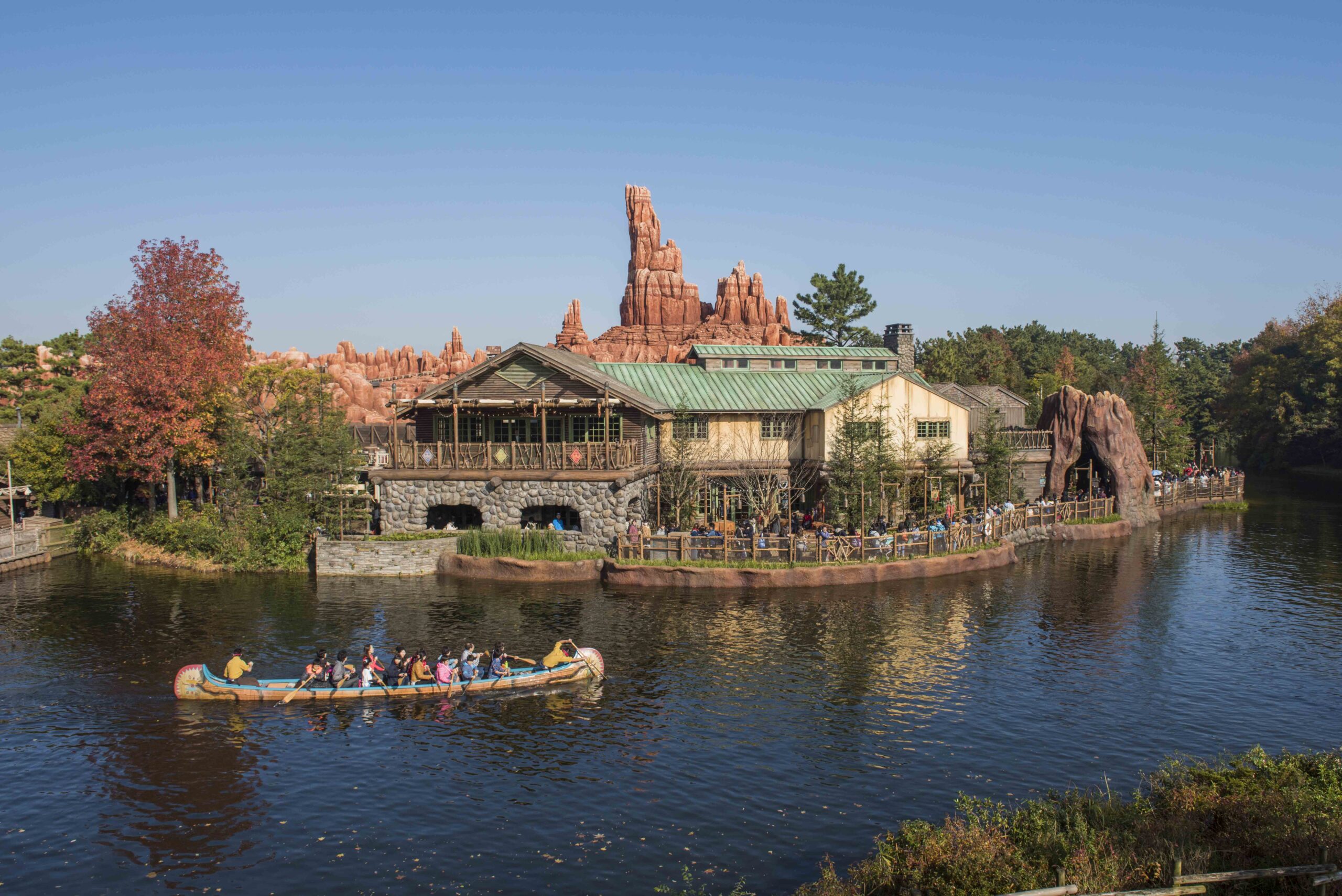 東京ディズニーランド ビーバーブラザーズのカヌー探険