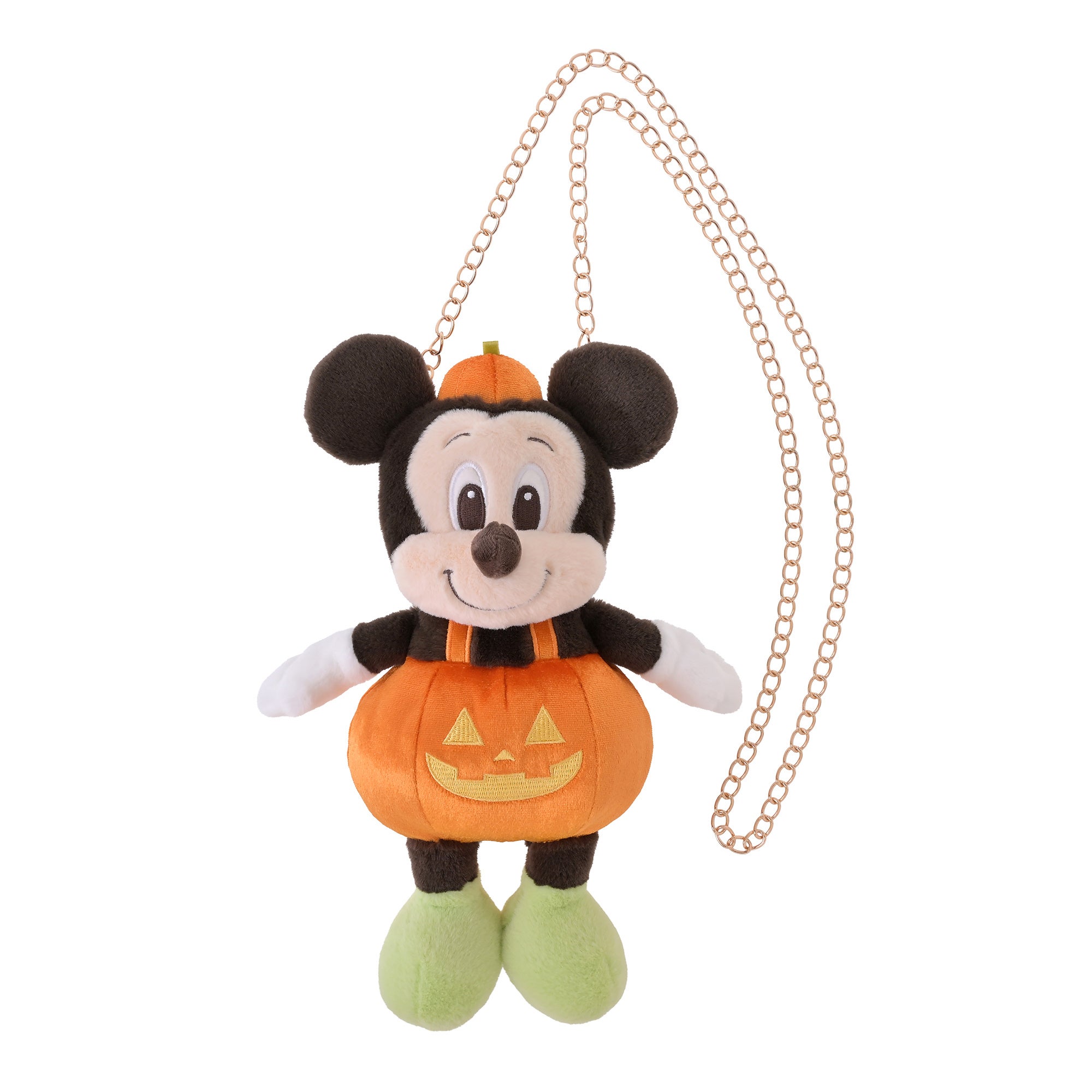 ディズニーストア「DISNEY HALLOWEEN」カボチャ姿のミッキー ポシェット
