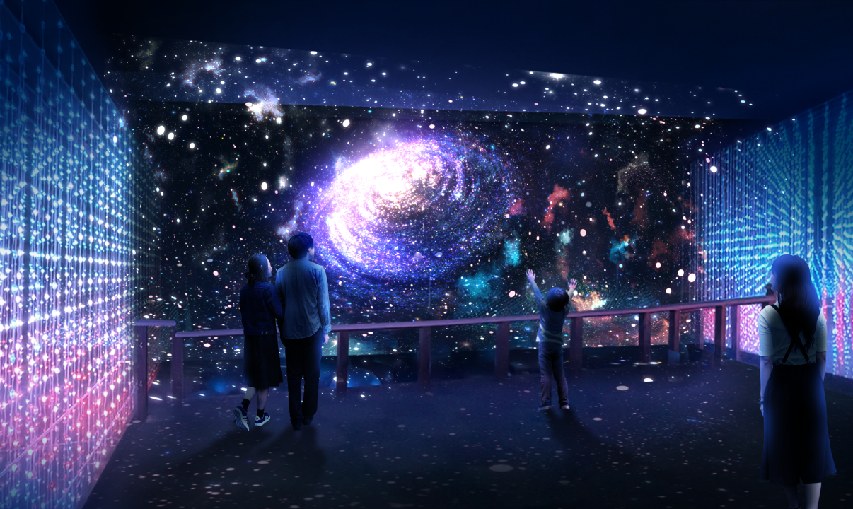 ハウステンボス「宇宙のファンタジア」光の銀河