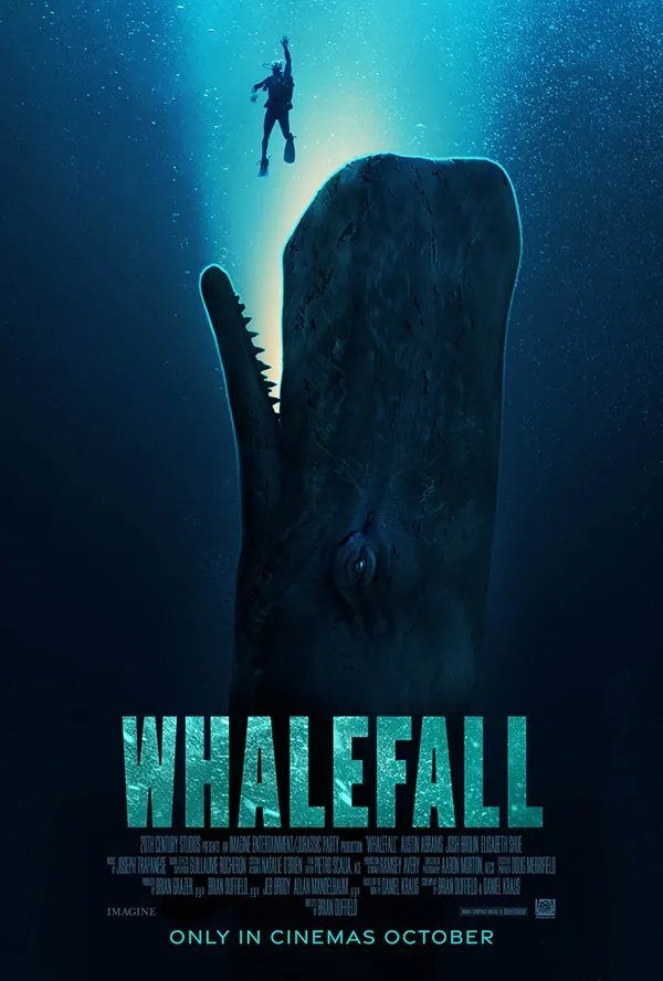 映画『クジラに落ちた男』本予告ポスタービジュアル