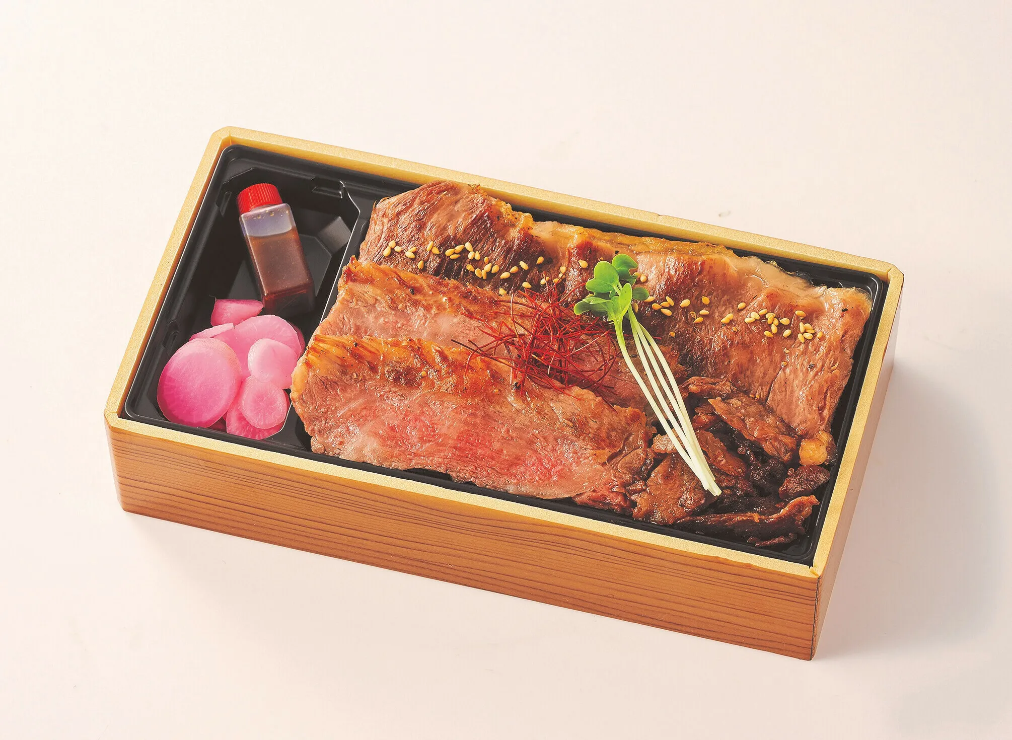 近江牛ステーキ・焼きしゃぶ弁当