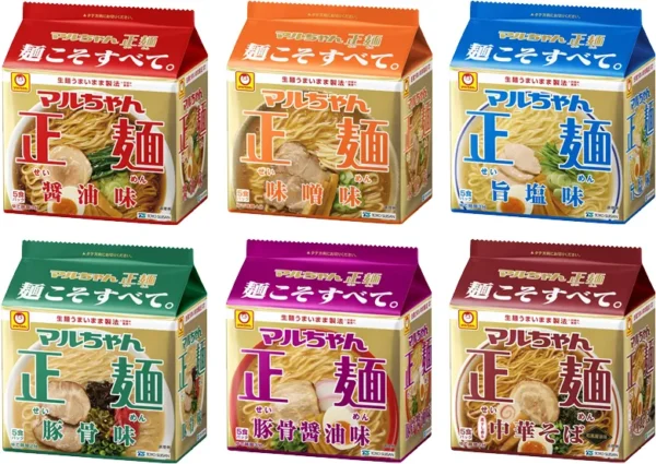 マルちゃん正麺 6品