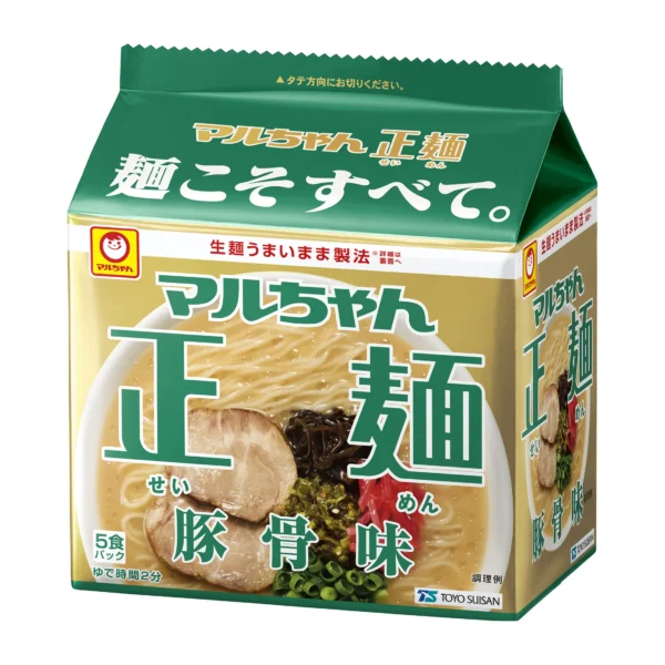 マルちゃん正麺 豚骨味 5食パック