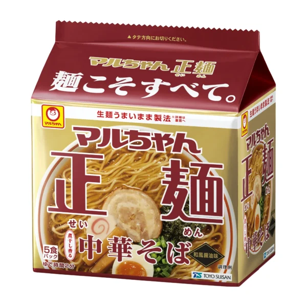 マルちゃん正麺 中華そば 和風醤油味 5食パック