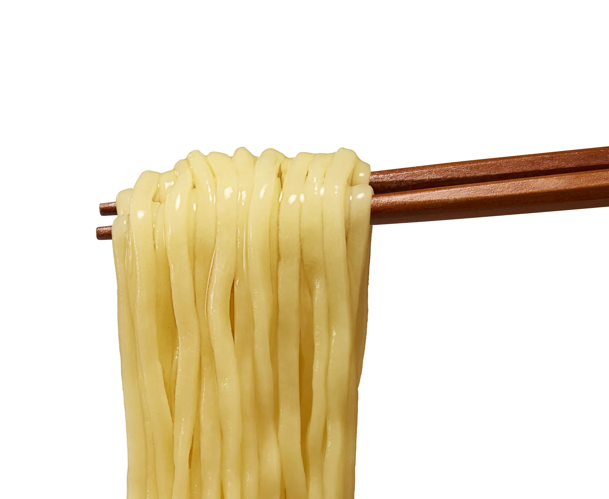 マルちゃん正麺のなめらかな中太麺