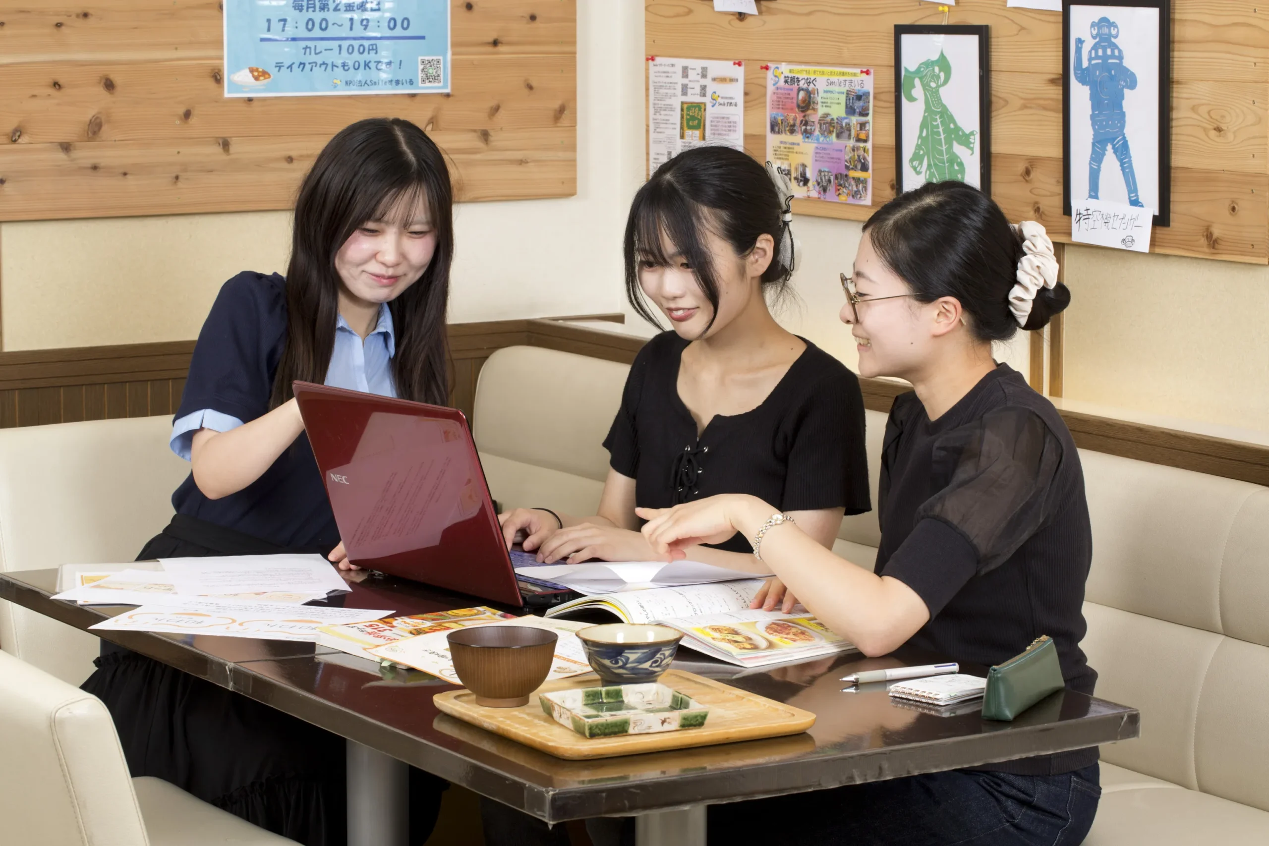 「和わん 星ケ丘」開業に向けた打ち合わせ