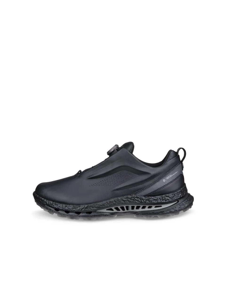 オールブラックカラーの「ECCO GOLF BIOM C5 PREMIUM」