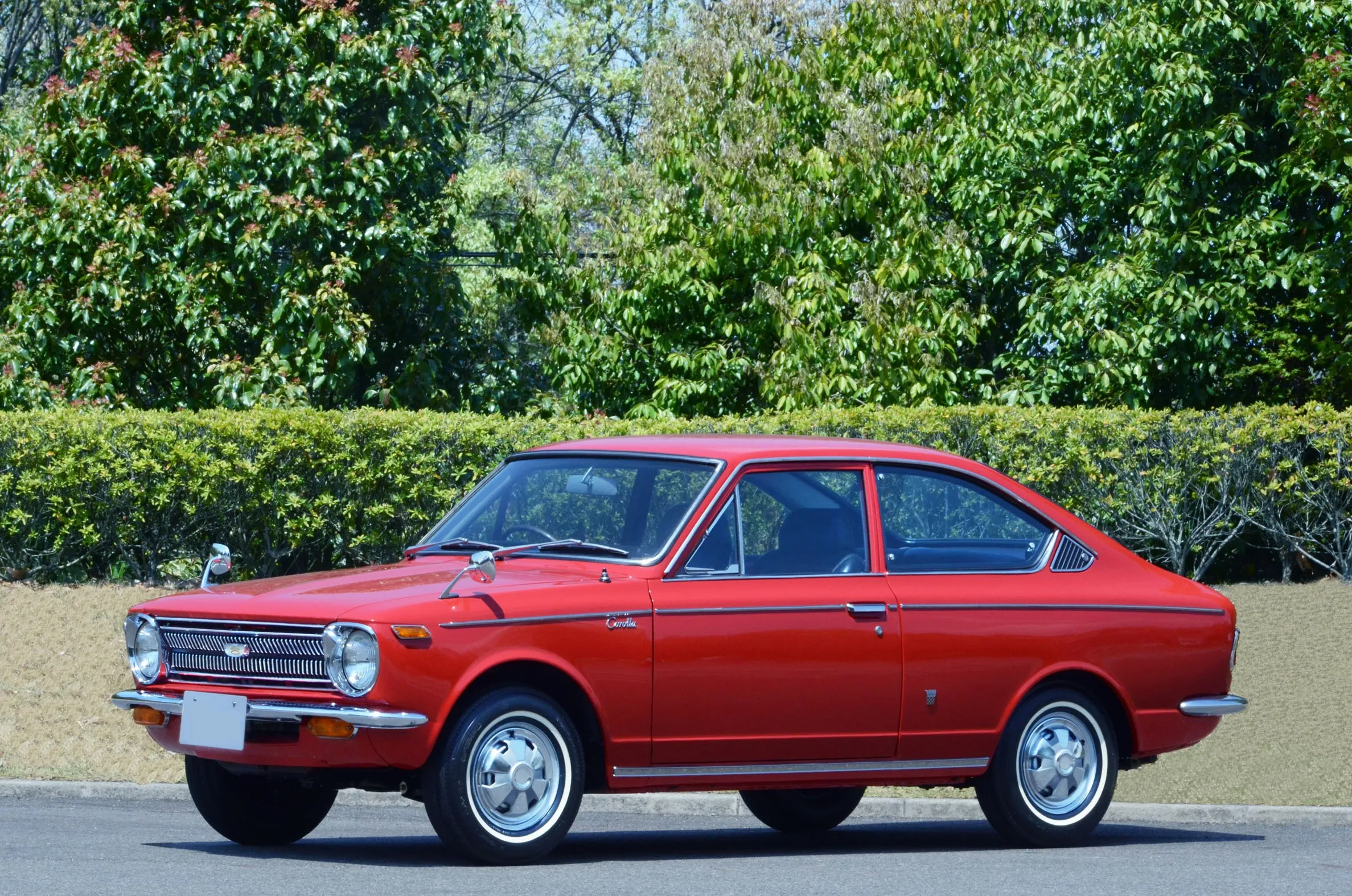 トヨタ「カローラ スプリンター」(1968年)の実車
