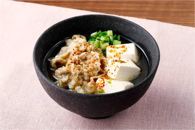 「おだしのきいた肉吸い」の一杯