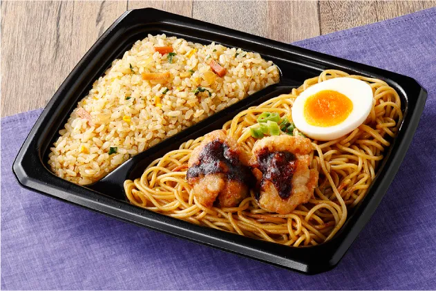 「五郎家監修 炒飯&焼ラーメン」の弁当