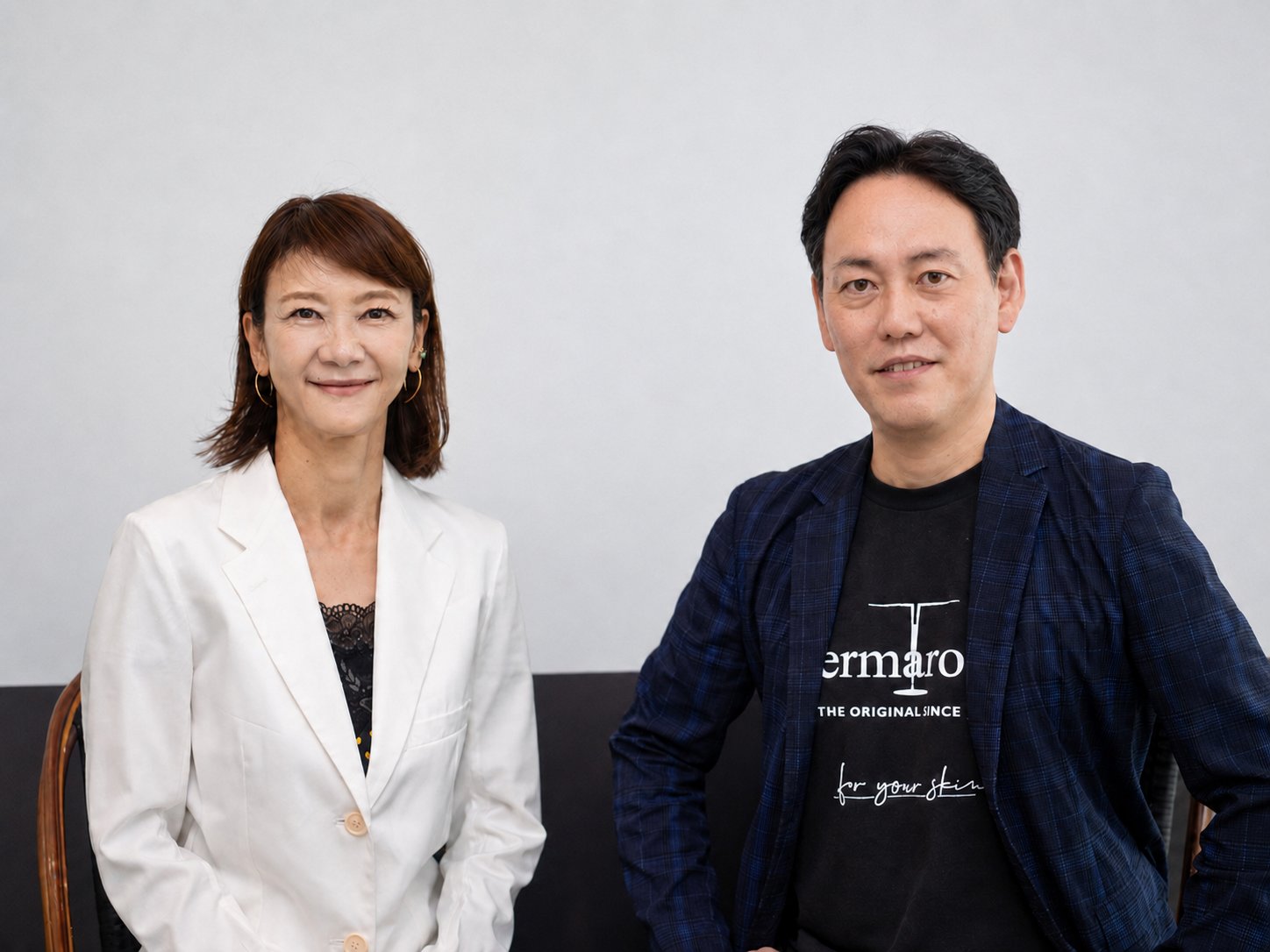 高瀬聡子医師とダーマローラージャパンCEO岩田真人氏