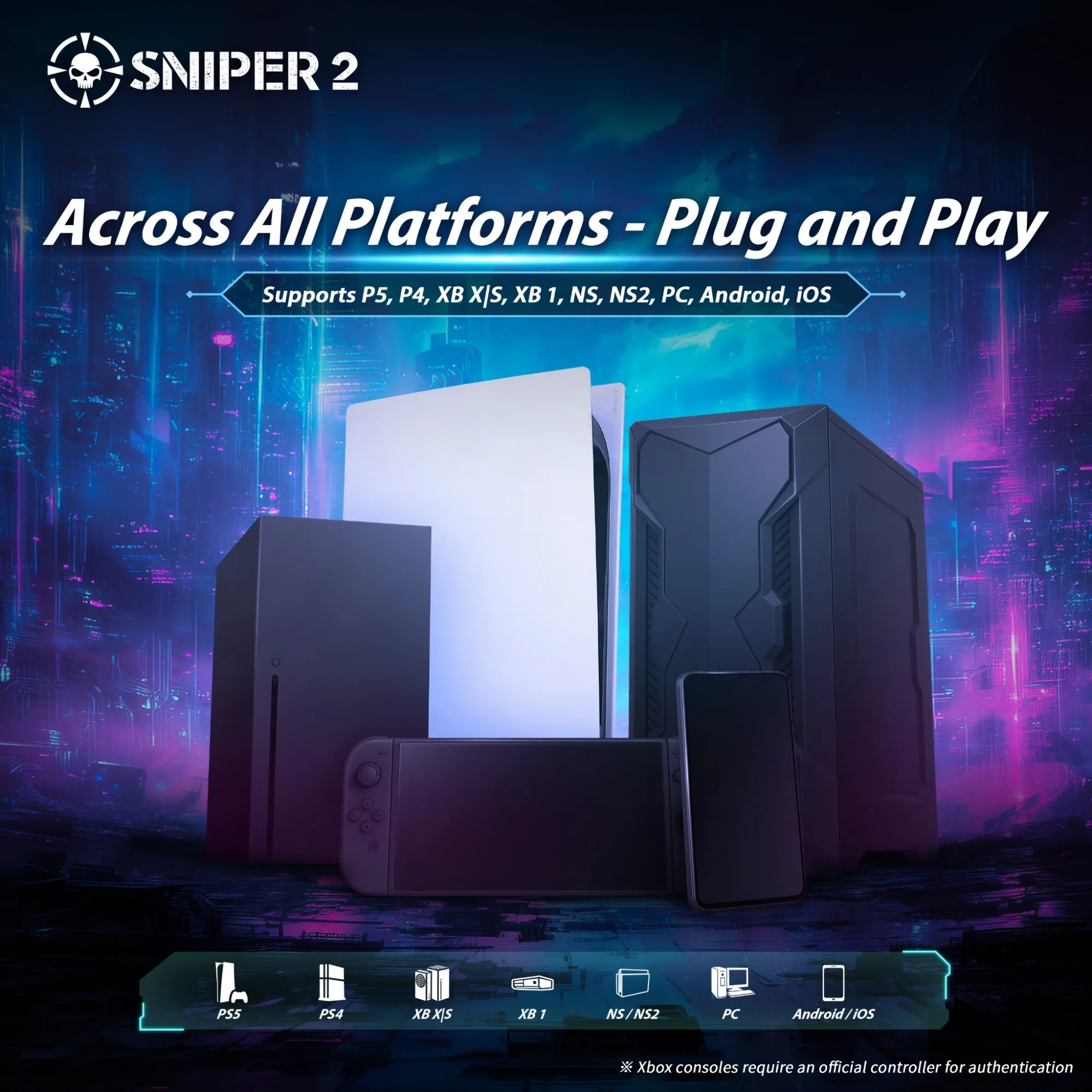 「Sniper 2」対応プラットフォーム一覧