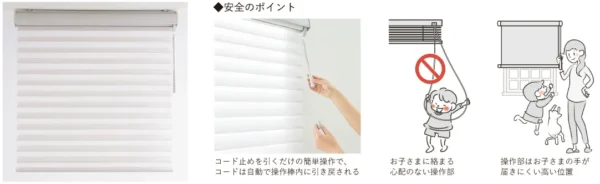 「ハナリ」スマートコード式 安全のポイント