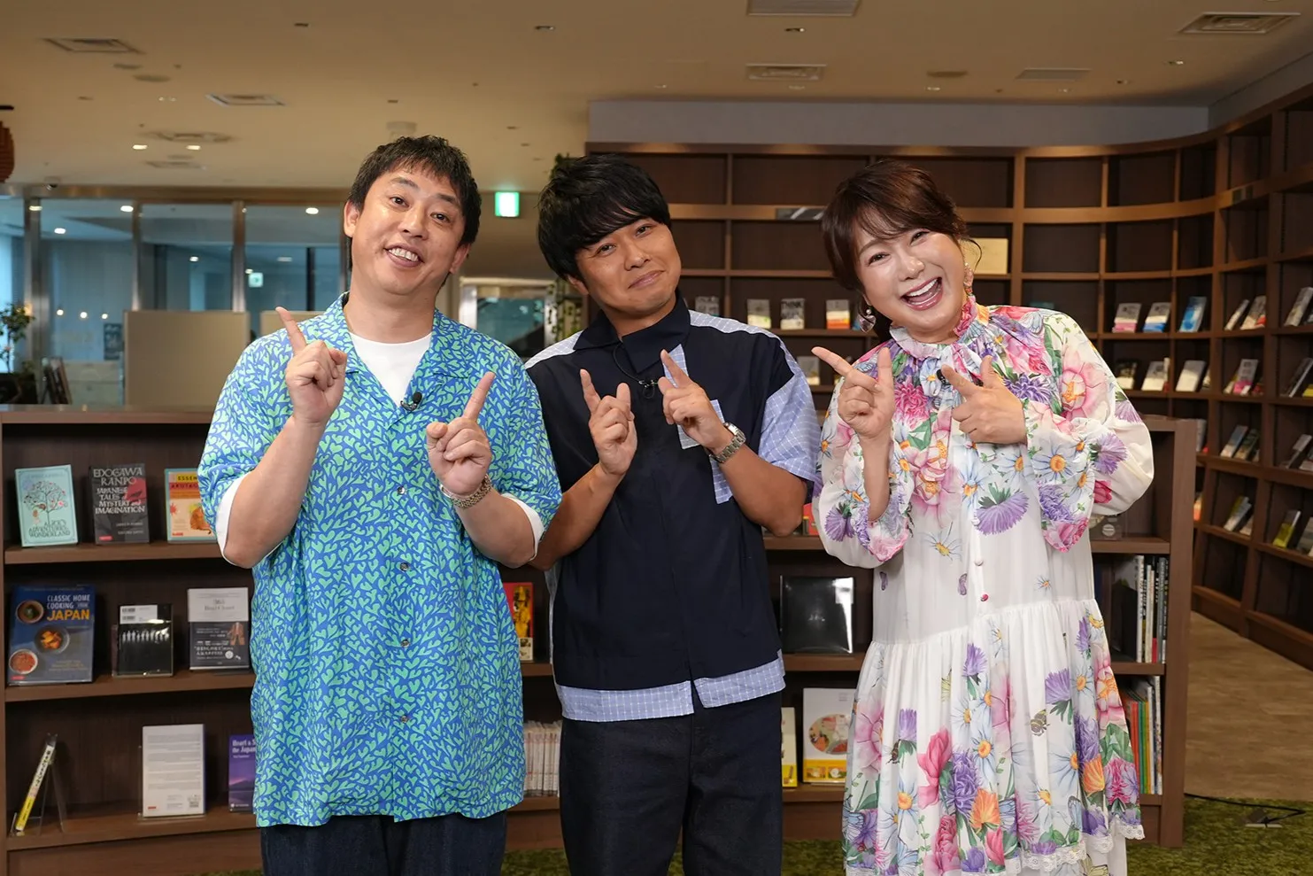 番組出演者の森田哲矢さん・東ブクロさん・はるな愛さん